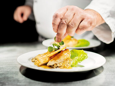 Repas en duo à une table de chef à Lyon
