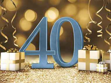 ¡Muchas felicidades! 40 años