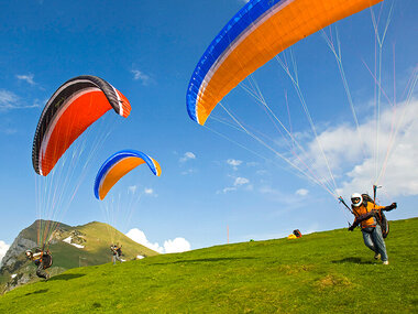 Stage de parapente niveau débutant en Suisse pour 3 jours dans les nuages