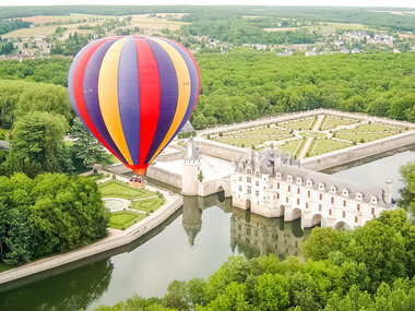Vol en montgolfière à Chenonceaux en semaine
