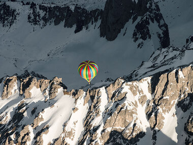 Vol en montgolfière pour 2 personnes au-dessus du Massif du Chablais