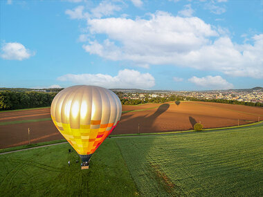 Magische Heissluftballonfahrt in Deutschland