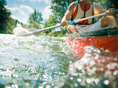Kajak: River rafting i Mörrumsåns for 1