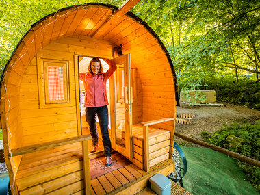 1 Übernachtung im Campingfass nahe Nürnberg
