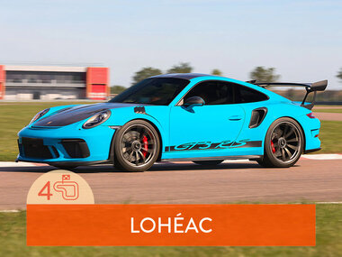 Stage de pilotage : 4 tours sur le circuit de Lohéac en Porsche 991 GT3 RS