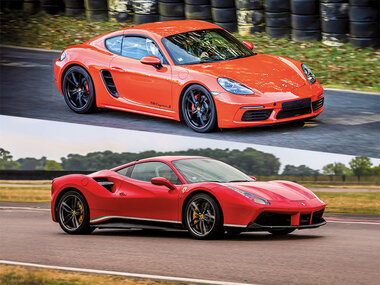 Stage de pilotage multivolant : 2 tours en Porsche Cayman S 718 et 2 tours en Ferrari 488 sur le circuit de Nogaro