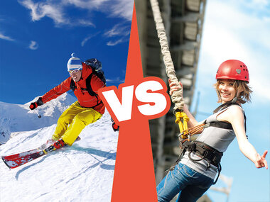 Extreme Jahreszeiten: Adrenalinkick lieber im Sommer oder Winter?