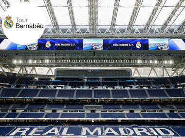Estadio Santiago Bernabéu: 1 entrada de adulto con tour, museo y vista panorámica del estadio