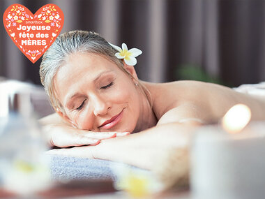 Coffret cadeau pour Maman : pause détente avec massage et boisson